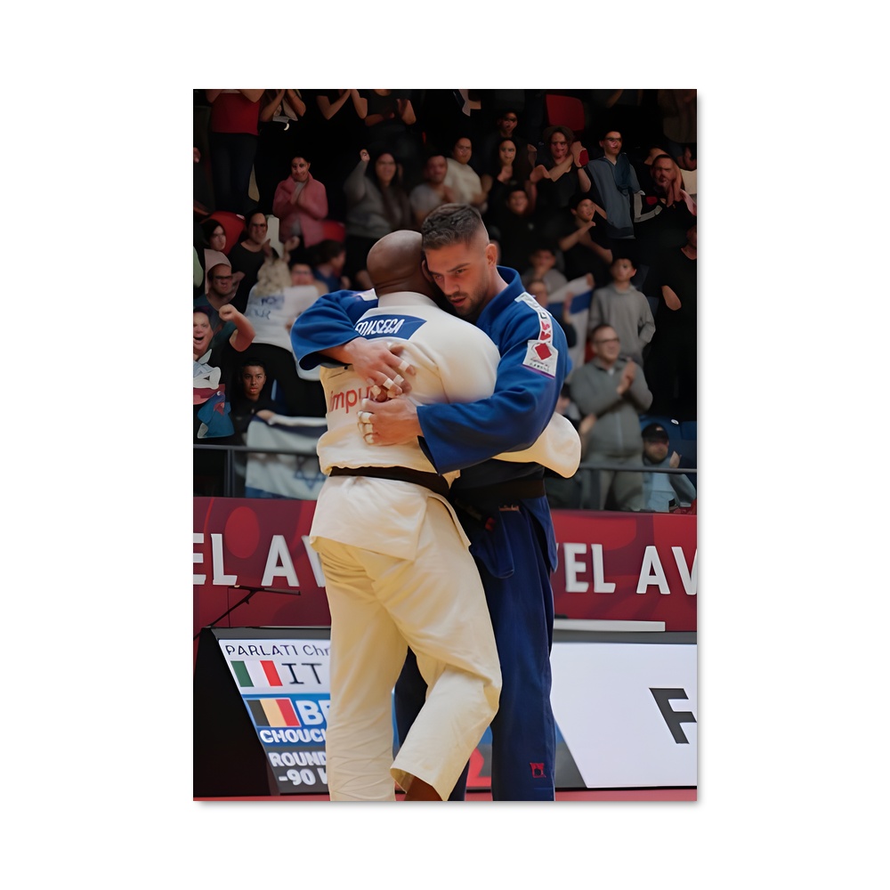 Poster Duel de Compétiteurs – affiche Judo